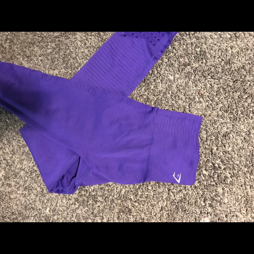 Gymshark seamless purple size small